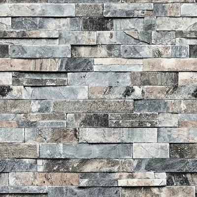 3D трёхмерная ретро-китайская имитационная мраморная кирпичнаяPattern обои для гостиной, фона ТВ, кафе, отель, антикварные обои