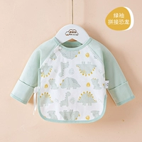 Зеленый рукав сшивает динозавры