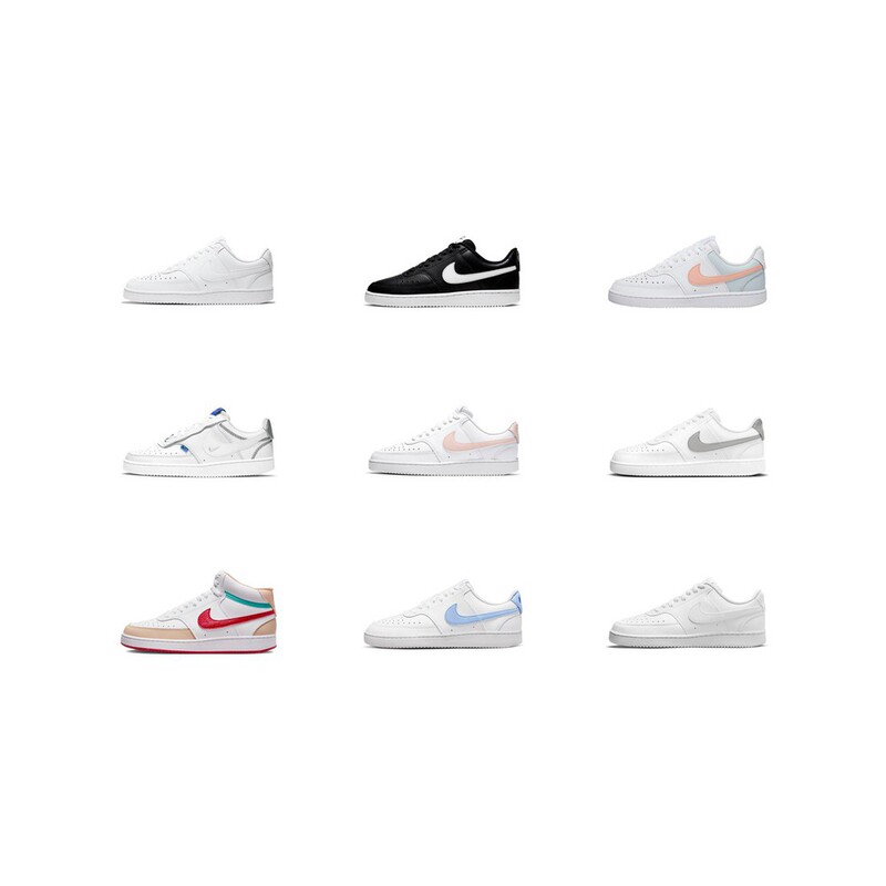 [Climbing] Nikecourtvision1Low Comfortable and Stylish Classic Versatile Low-Top Sneakers for Women