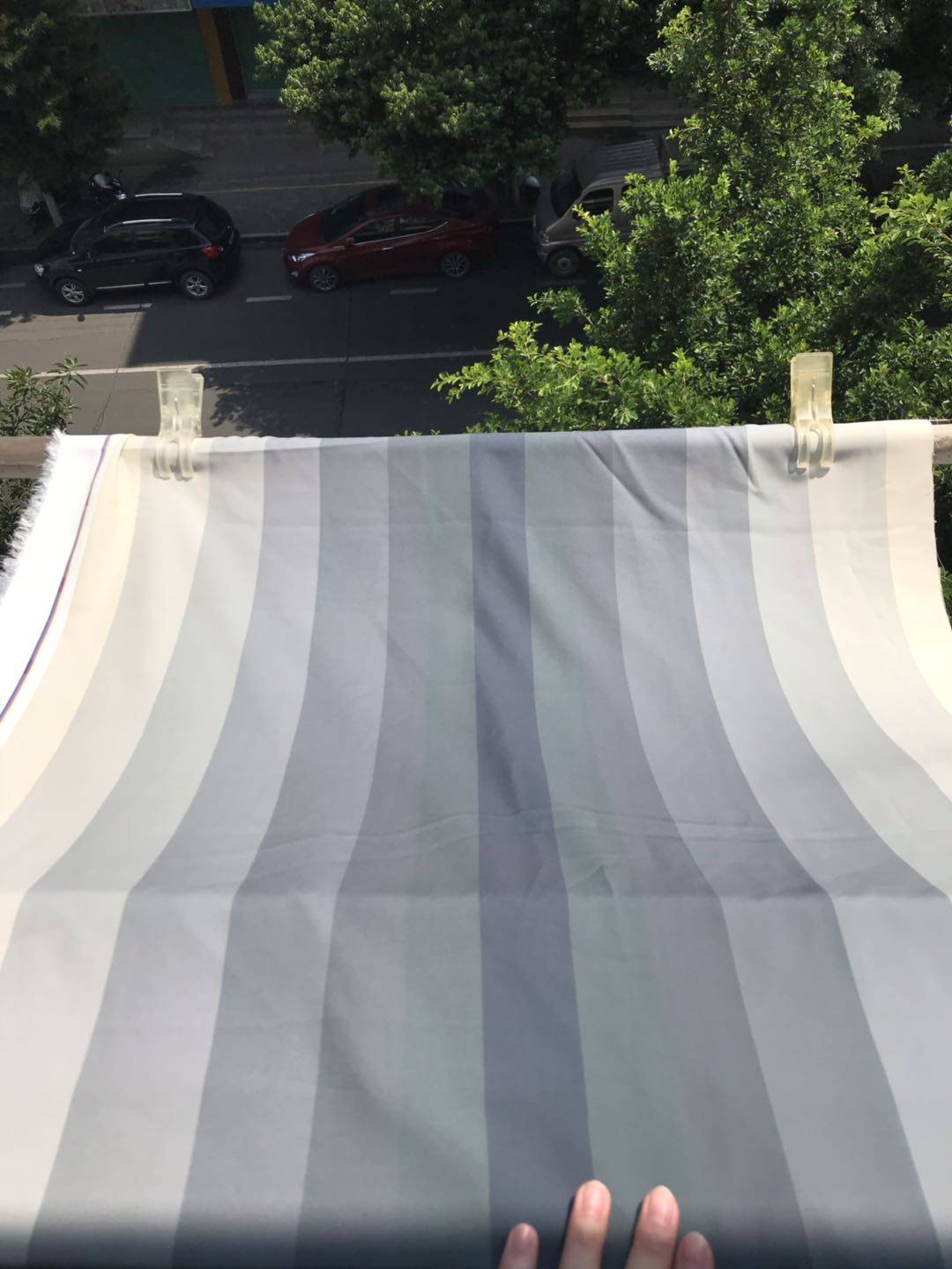 Stripes#Yizi Tongpao The Republic of China cloth line flat cut cheongsam fabric