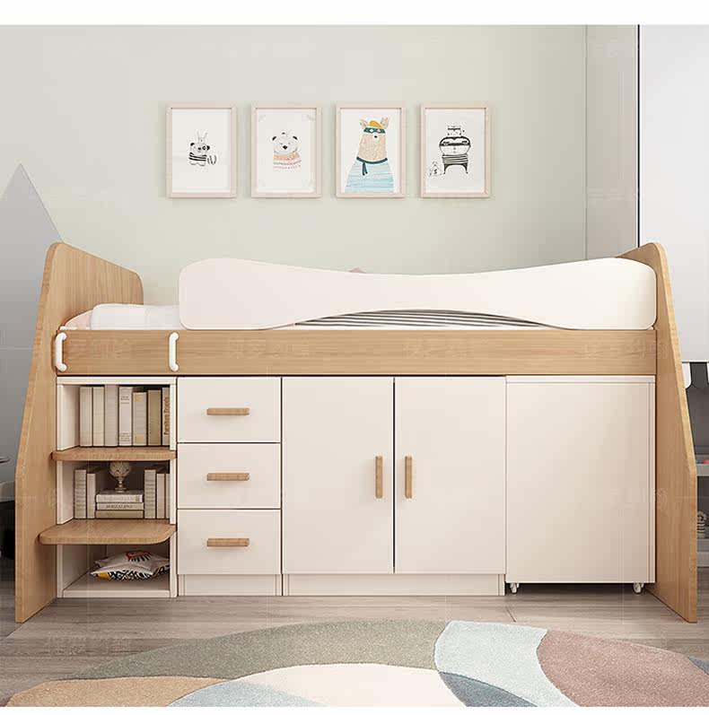 детские Кровать пол кровати высокая Bed_07.jpg.