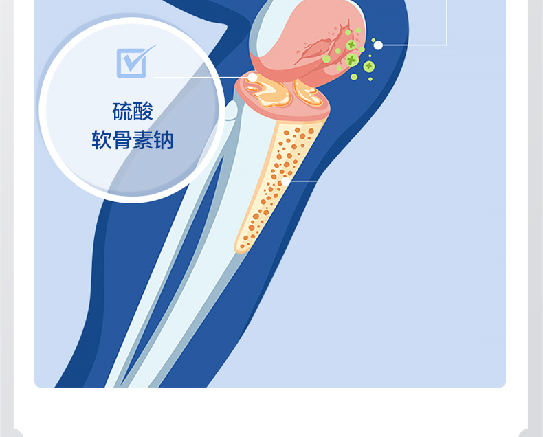 国庆好礼中老年人钙片氨糖软骨素5瓶礼盒装