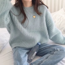 Maje Franch Massachusetts Feret Hay Head Woman Knitted Sweater 2021 Spring New Model Breakfast Sweater