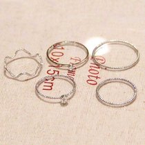 Index finger ring female Korean student tail ring couple simple personality girlfriend ring jewelry