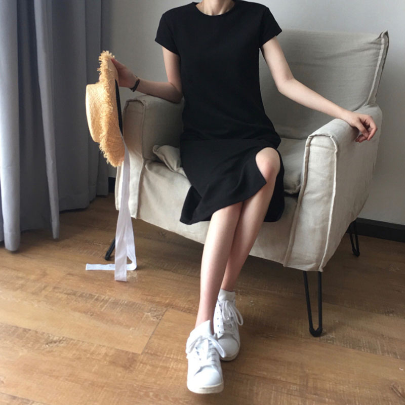 Summer fashionable dress, scarf, skirt, plus size, with short sleeve, fitted Summer fashionable dress, scarf, skirt, plus size, with short sleeve, fitted