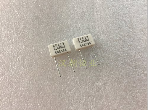 BPR28 0.068 and Omega;J 2W 0.068R 68m-Omega; Japanese brand senseless cement resistors