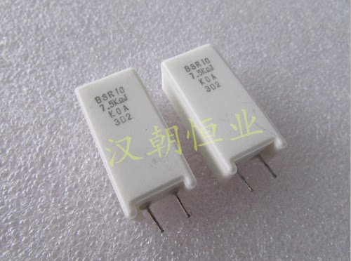 BSR10 7 5K 10W 5% imported Japanese cement resistance