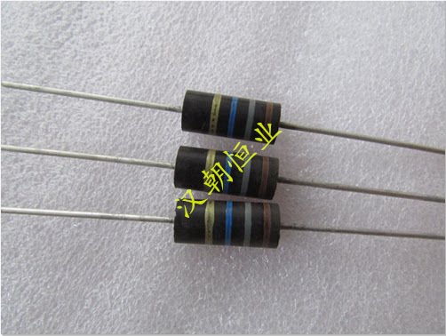 Imported original high level carbon core No sense resistance RCR42G 2W color ring resistance (familiar in the resistance)