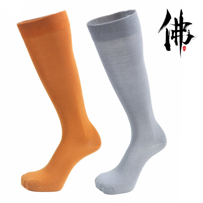 Monk Socks, Buddhist Socks, Temple Style, Thin for All Seasons, Men's Lay Buddhist, Monk, Female Nun, Cotton, Elastic, No Need for Leggings
