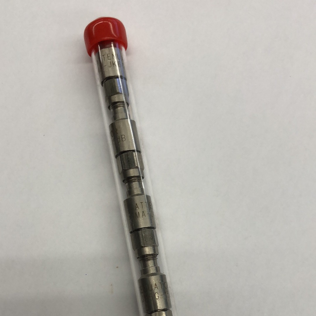 SMA stainless steel 0-6G fixed attenuator with high precision SMA-JK6G