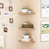 Simple corner Corner Shelve Shelf Wall-mounted wall Perforated Wall Corner Bedroom Kitchen Triangle Sector Wall Decorative partitions