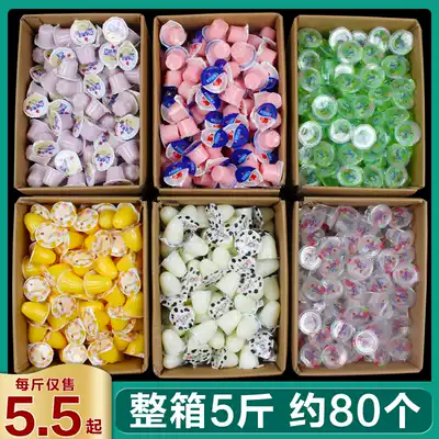 Crayon Xiaoxin jelly pudding snack 2500g fruit lychee strawberry yogurt Mango children's small jelly