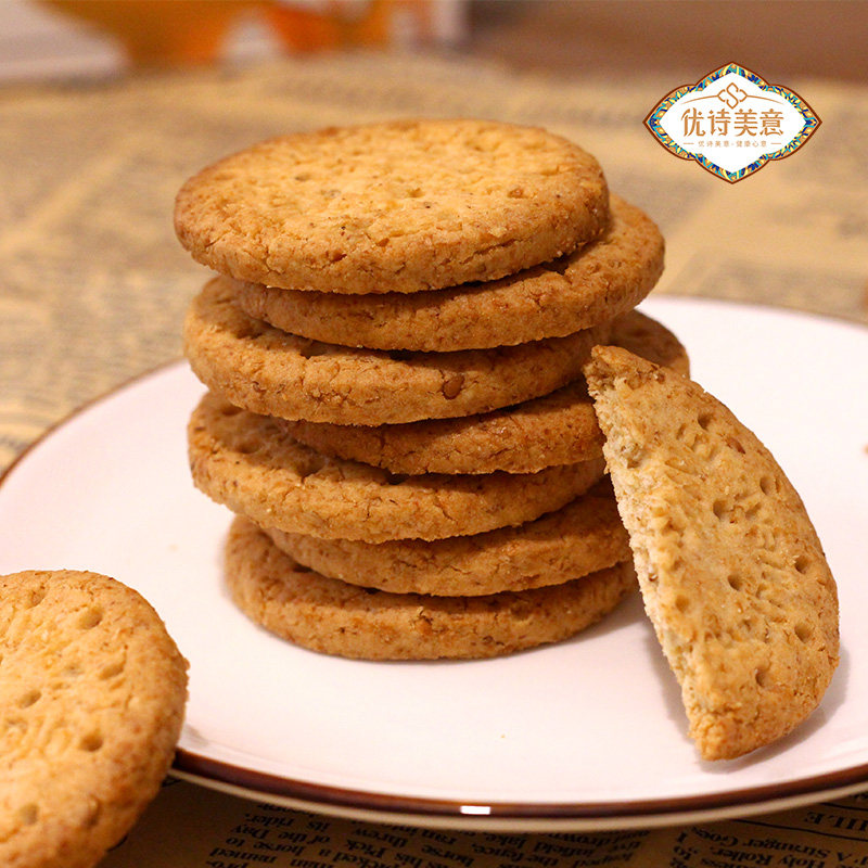 Xinjiang bran grain digestion biscuit coral grain 400g breakfast fiber high fiber substitute whole wheat without sugar