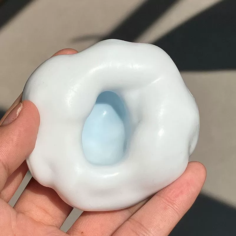 Клейкий рис, слизь, реалистичная игрушка, ручка, антистресс