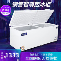 iceberg snow freezers commercial large capacity freezer fresh and frozen dual-use refrigerator single-temperature double-temperature display cabinet ice-cream cabinet