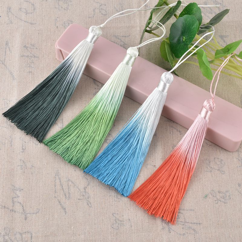 Ancient Wind Gradual Layer Flow Su Colorful Spike palace Qipai Qipao Hanfu flow Su accessories Diy handmade material ice silk hanging ears