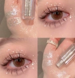 Тени для век, блестящие осветляющие блестки для ногтей