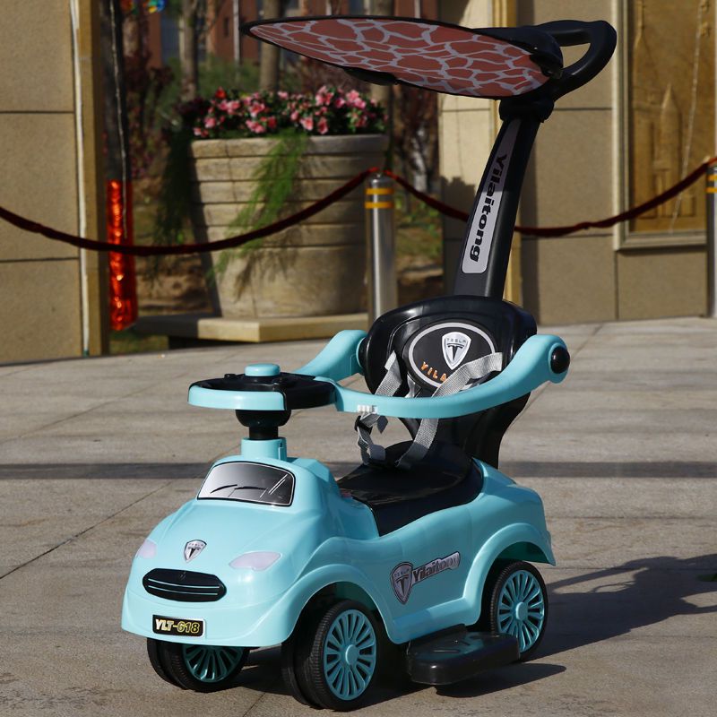 New Child Twisted Car with Music Baby Take 1 - 3 Year Old Four Wheel Toy Chick Swing Car