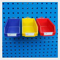 Thickened back-mounted parts box Electronic components storage plastic box Screw classification Wall-mounted oblique tool box