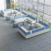 Creative corner sofa office reception and leisure