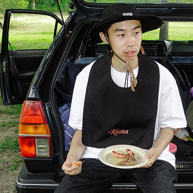 Kizzles Bib, Bibs Suitable for All Ages, Bibs for Eating Hot Pot Crayfish