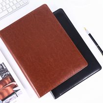 A4 Multi-function folder information with calculator Business contract Real estate agent Sales department Sales staff Real estate consultant manager talk folder Office volume room sales clip Custom LOGO