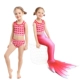 2020 new mermaid tail đồ bơi trẻ em cô gái váy công chúa quần áo phù hợp với cô gái nàng tiên cá bé. - Đồ bơi trẻ em