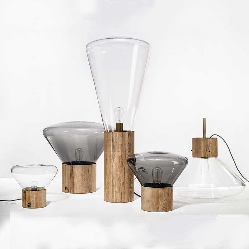 Bedroom Classic Living Room Style Bedhead Designer Profile Room Sofa Table Several lights household glass table lamp