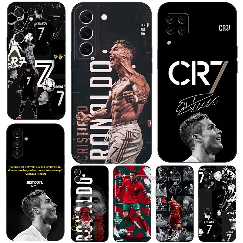 Matte Soft Phone Case Suitable for Samsung A17A16A06A26A36A56A15A05Sa35A55A54A34A14A13A53A73A12A72A03A04 C Ronaldo Football