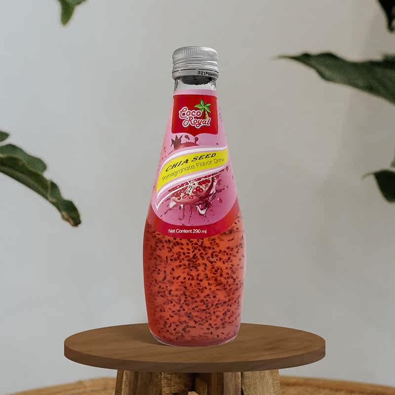 Thailand imports Coco Royal Coca Seed Very Fruit Juice beverage 290mlx12 full box of fruit taste