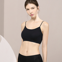 Scented shower Vest-Style Unscarred Underwear Female One-Piece Thin-style merry-back integrated without steel ring to woo bra