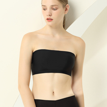 Shoulder Strap Underwear Women No Steel Ring Invisible Bra Thin anti-slip Breasted Breast small breasts Wrap Wrap Chest Anti-Walk Light Bra