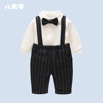 Babys 2022 - year - old suit with pants and clothes for mens 100 - day dress baby babys full moon gift baby suit
