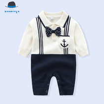 2020 New Boy Pure Cotton Knitting College gentlemans corner clothes for birthday