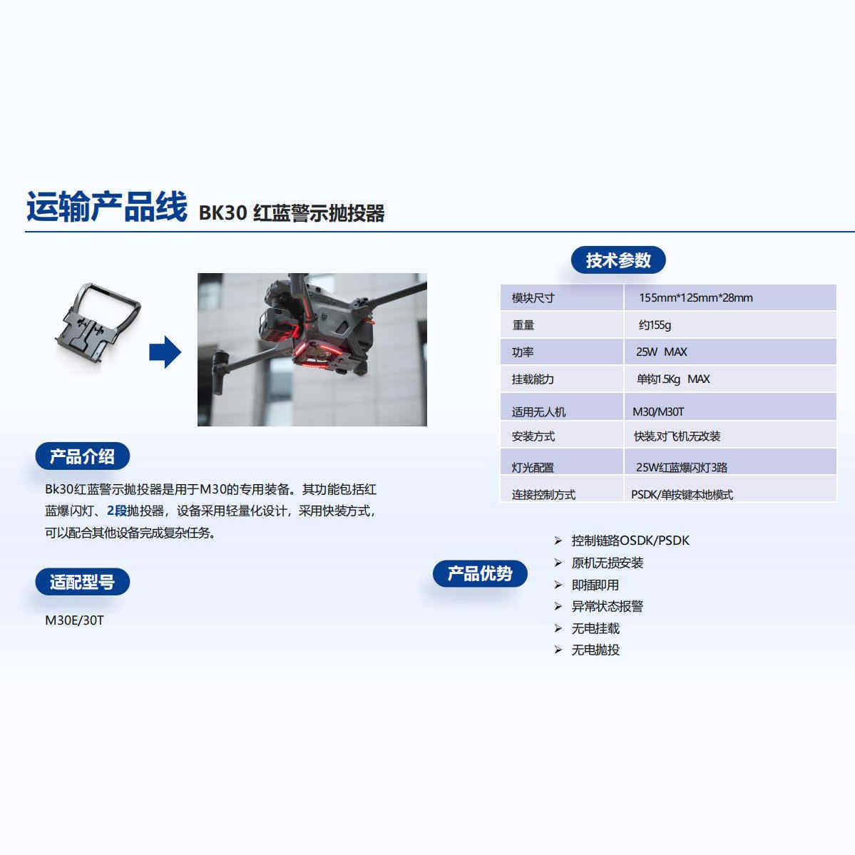 M30e 专为DJI M30E/M30T设计的飞行安全神器 - 华松BK30-其他智能设备-淘宝好物网