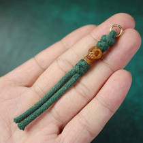 Tibetan style finely carved corpse Buddha forest main bucket beads side hanging pendant cultural Buddhist beads bracelet clip side hanging skull with beads