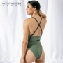 Áo tắm OceanMystery nữ Xiêm gợi cảm bảo thủ giảm béo bụng đơn giản thời trang áo tắm backless áo tắm - Bộ đồ bơi One Piece áo bơi liền thân dài tay