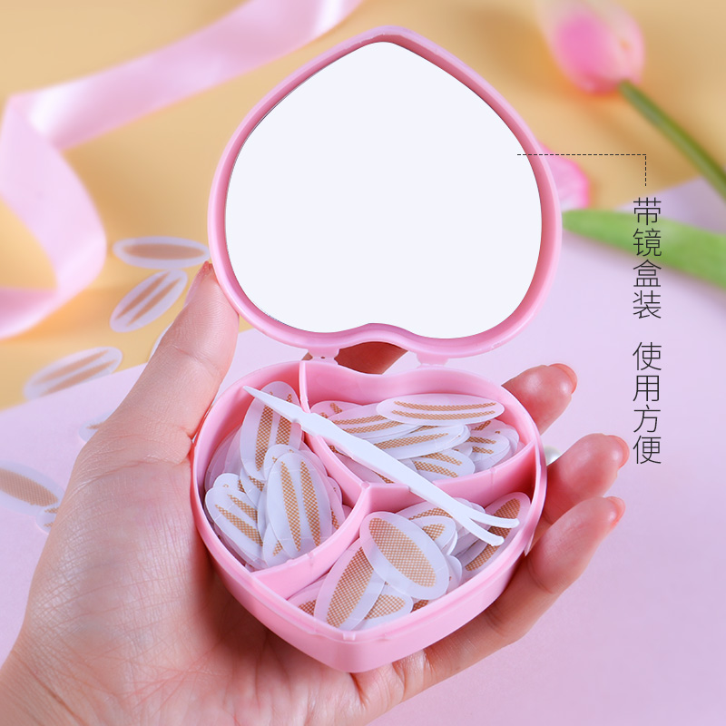 Olive-type lace double eyewear net yarn invisible natural flesh color No-scratches Eye Bubble Special Inner Double Makeup Artist