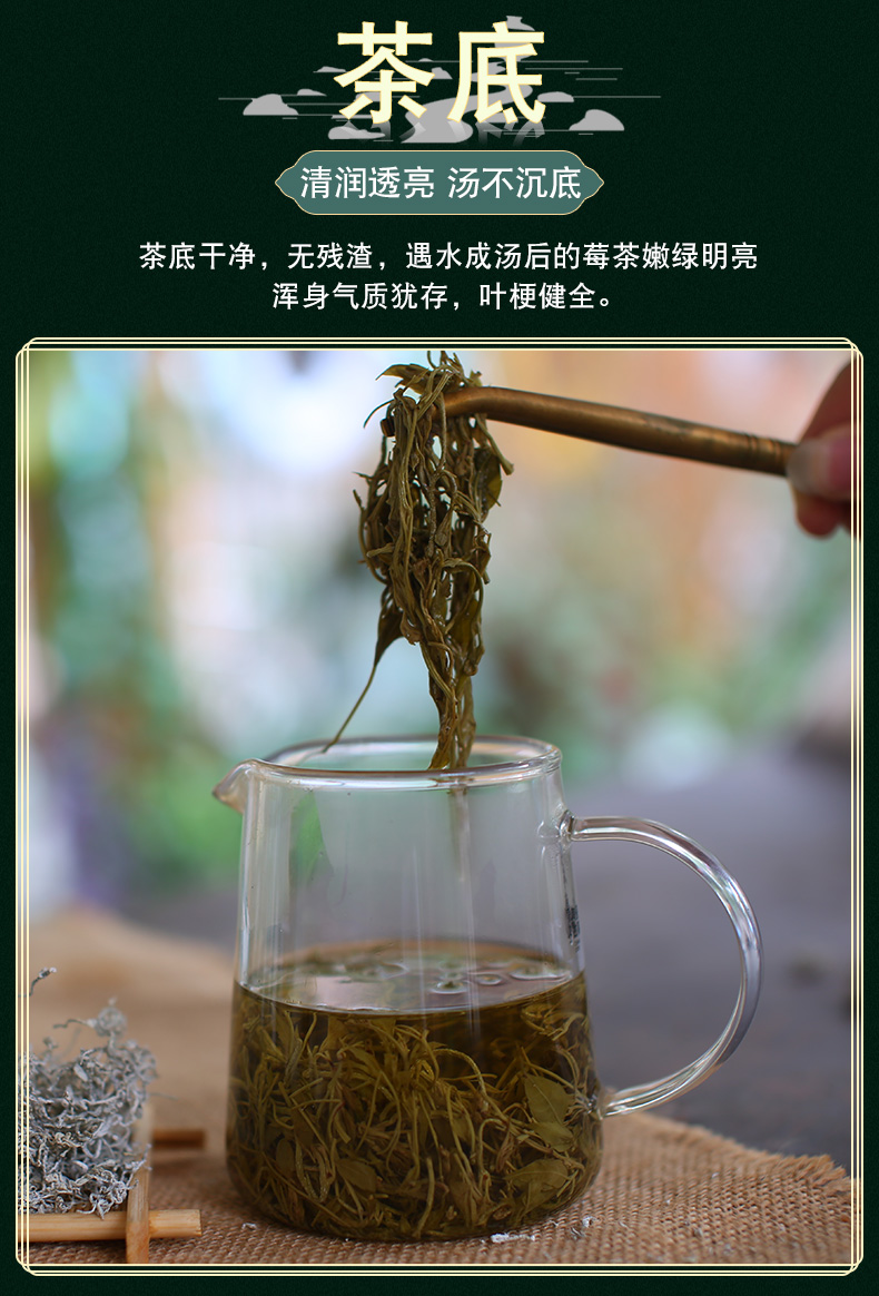 【正品】张家界包龙须芽尖土家莓茶