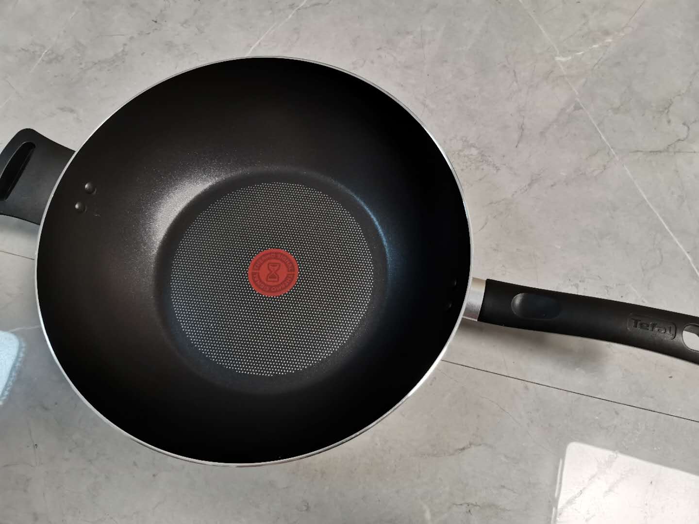 France Tefo non - stick pan 32cm with pan - cover flat frying pan foreign imports