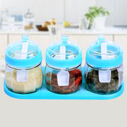 hộp đựng sữa bột Dụng cụ nhà bếp, cửa hàng bách hóa nhỏ, lọ gia vị, lọ gia vị, hộp đựng gia vị thủy tinh, nắp hộ gia đình, lọ muối dầu - Trang chủ thùng nhựa đựng đồ