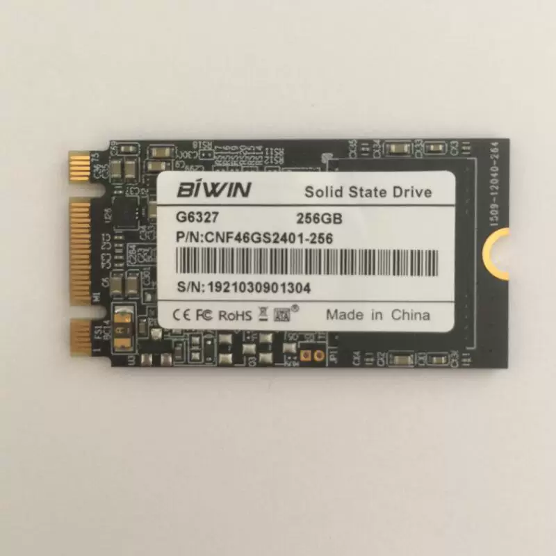 BIWIN 256G SSD M.2 интерфейс 2242 NGFF SATA3 ноутбучный SSD групповое соединение 256G