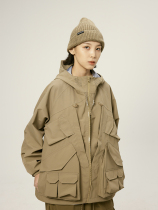 MOUNTAINFEVER AW21 Mountain series outdoor functional multi-pocket laminated waterproof jacket