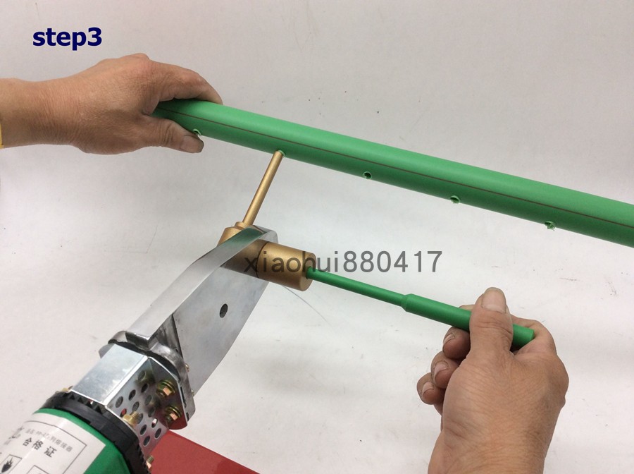 PPR water pipe repair tool PE leak artifact patch hole hot melter die PERT repair glue stick