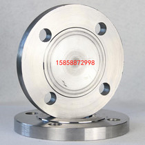 Flange blind plate Q235B plug cover carbon steel flange cover DN15 20 25 32 40 50 65 80 100