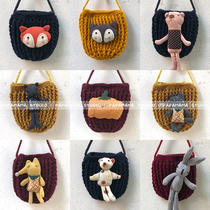 Fairy (clearance) Korean version of children's messenger bag boys and girls wool bag baby shoulder bag