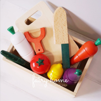 Fairy boys and girls play home simulation educational toys children's early education kindergarten fruit and vegetables chichele