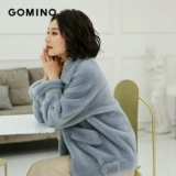GOMINO Haining осень и зима новые продукты большие прокрутки кожи овцы кожи линия в короткой женской паром