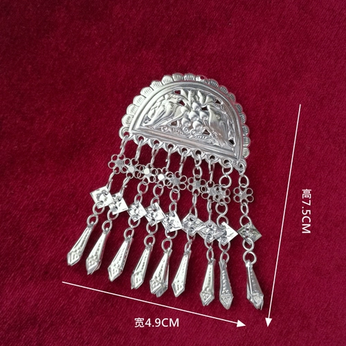 Этническое ханьфу, аксессуар для волос ручной работы, китайская шпилька с кисточками, заколка для волос