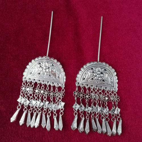 Этническое ханьфу, аксессуар для волос ручной работы, китайская шпилька с кисточками, заколка для волос